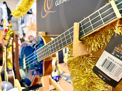 🔥NEW 2025🔥 Ortega Tourplayer Ukelele RTPX-U-FMA~Electric Uke~ Tenor Size + Bag