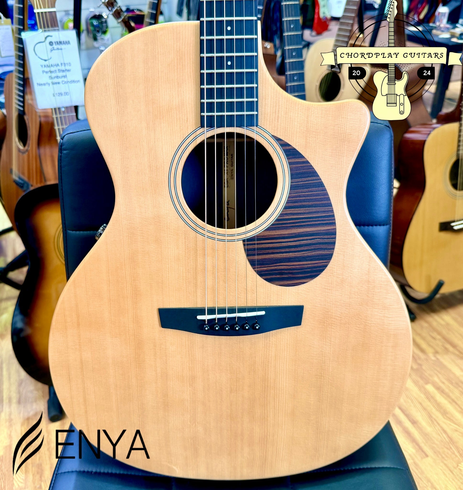 🔥2026 NEW🔥 Enya EGA X1 SP1 Pro Max 41” Electro Acoustic Smart Guitar + Bag!