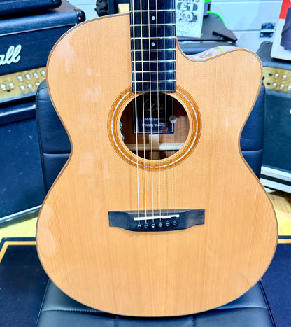 ✨NEW✨ Duke GA-MC-Cut-Solid-Air~ All Solid Electro Acoustic Guitar~ Ebony + Cedar