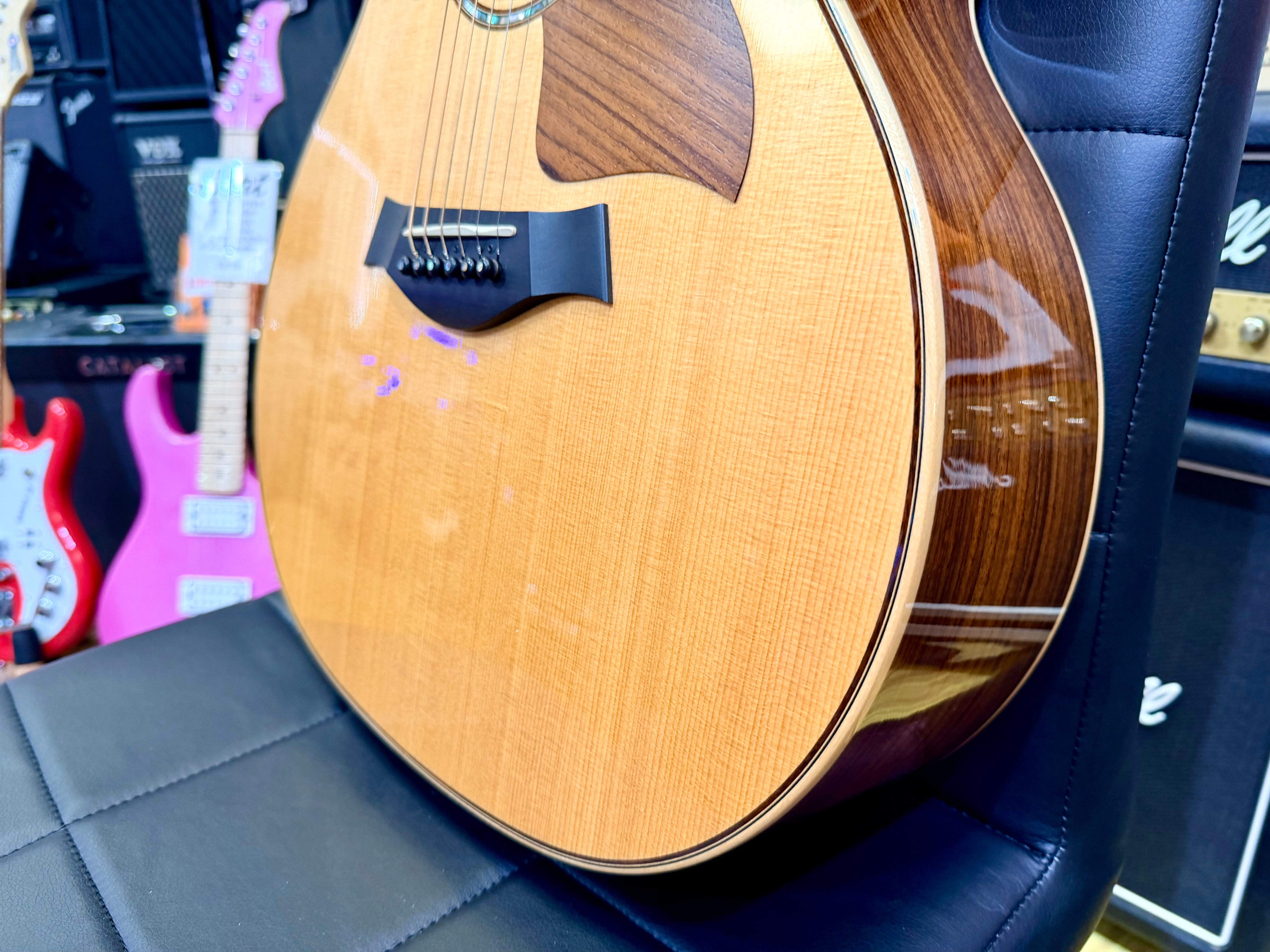 ✨2015✨ Taylor 814ce Grand Auditorium Electro Acoustic Guitar~ USA Natural + OHSC