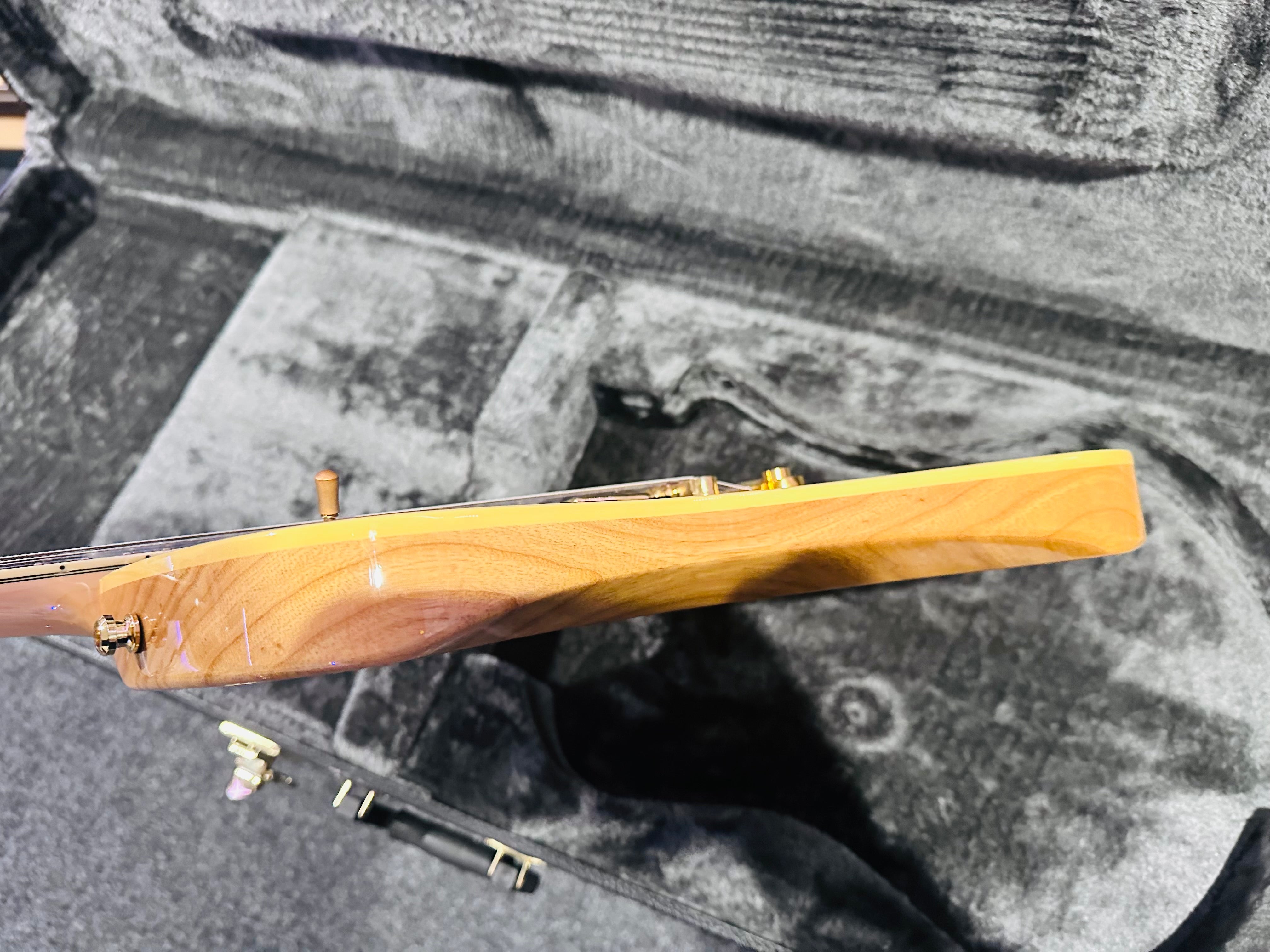 🌟MINT🌟 D'Angelico Ludlow Deluxe~ Swamp Ash Natural~2018~ Hard Case~MUST SEE 🌟