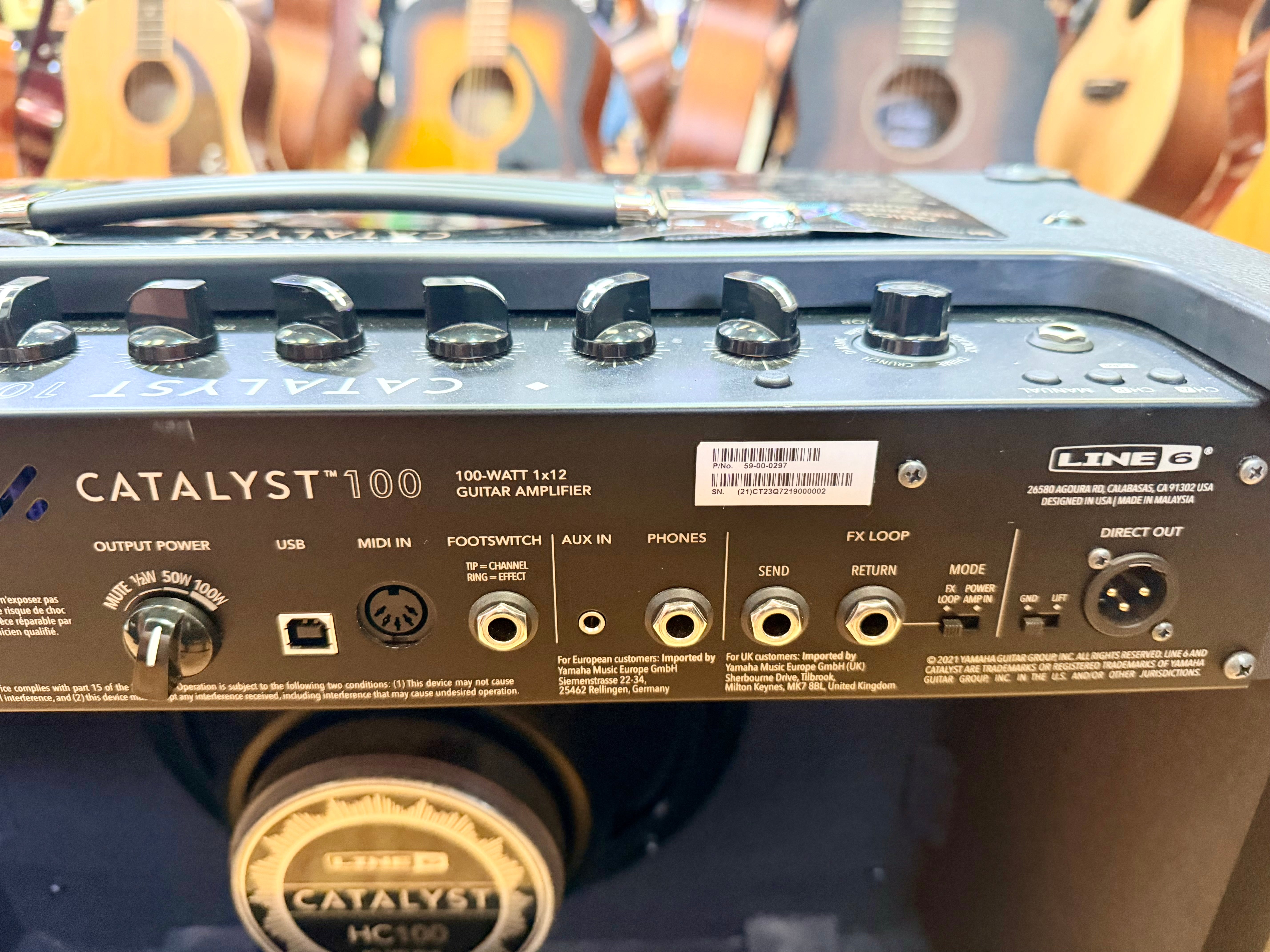 🎸 Line 6 Catalyst 100 1x12 Guitar Modelling Combo Amp 100W Amplifier 🎸