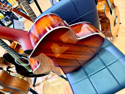 Faith Blood Moon Venus FVBMB All-Solid Trembesi Electro-Acoustic Guitar + Case