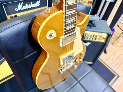 🌟 2005 Gibson USA Les Paul Standard Goldtop Jim Marshall OBE Signed + Case 🌟