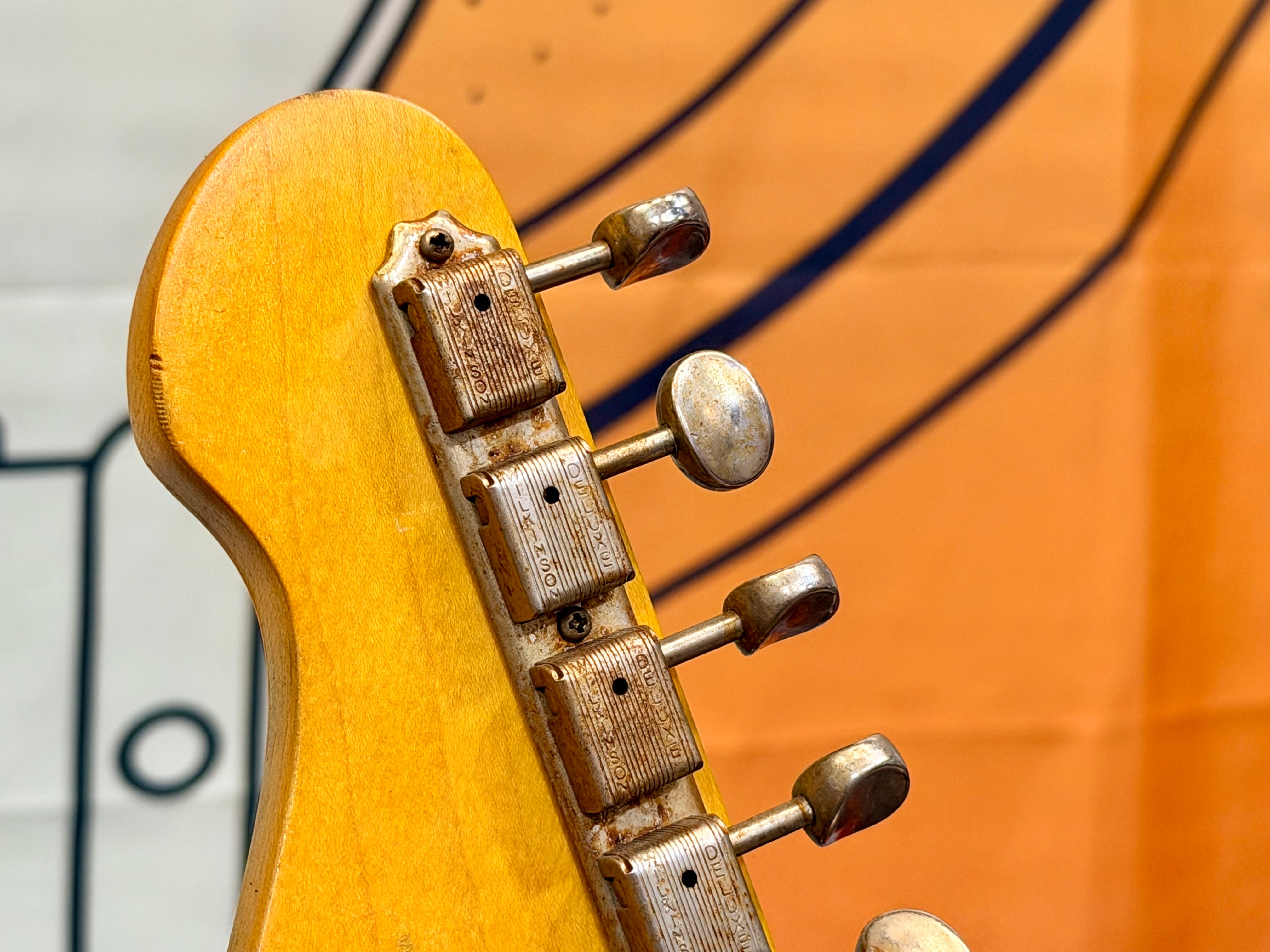 🔥 Vintage V62 ICON Distressed Ash Blonde Telecaster Style Wilkinson Pickups 🔥