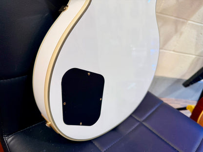 ⚡️MINT 2021⚡️ Epiphone Les Paul Custom Guitar~ Alpine White~ Inspired By Gibson!