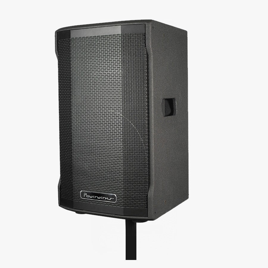 🔥 Powerwerks PWR10 Active PA Speaker Pair + On-Stage Aluminium Stands Bundle 🔥