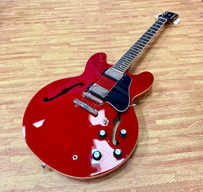 ✨2025✨ Epiphone Inspired by Gibson ES-335 Cherry~ Semi Hollow Electric Guitar!