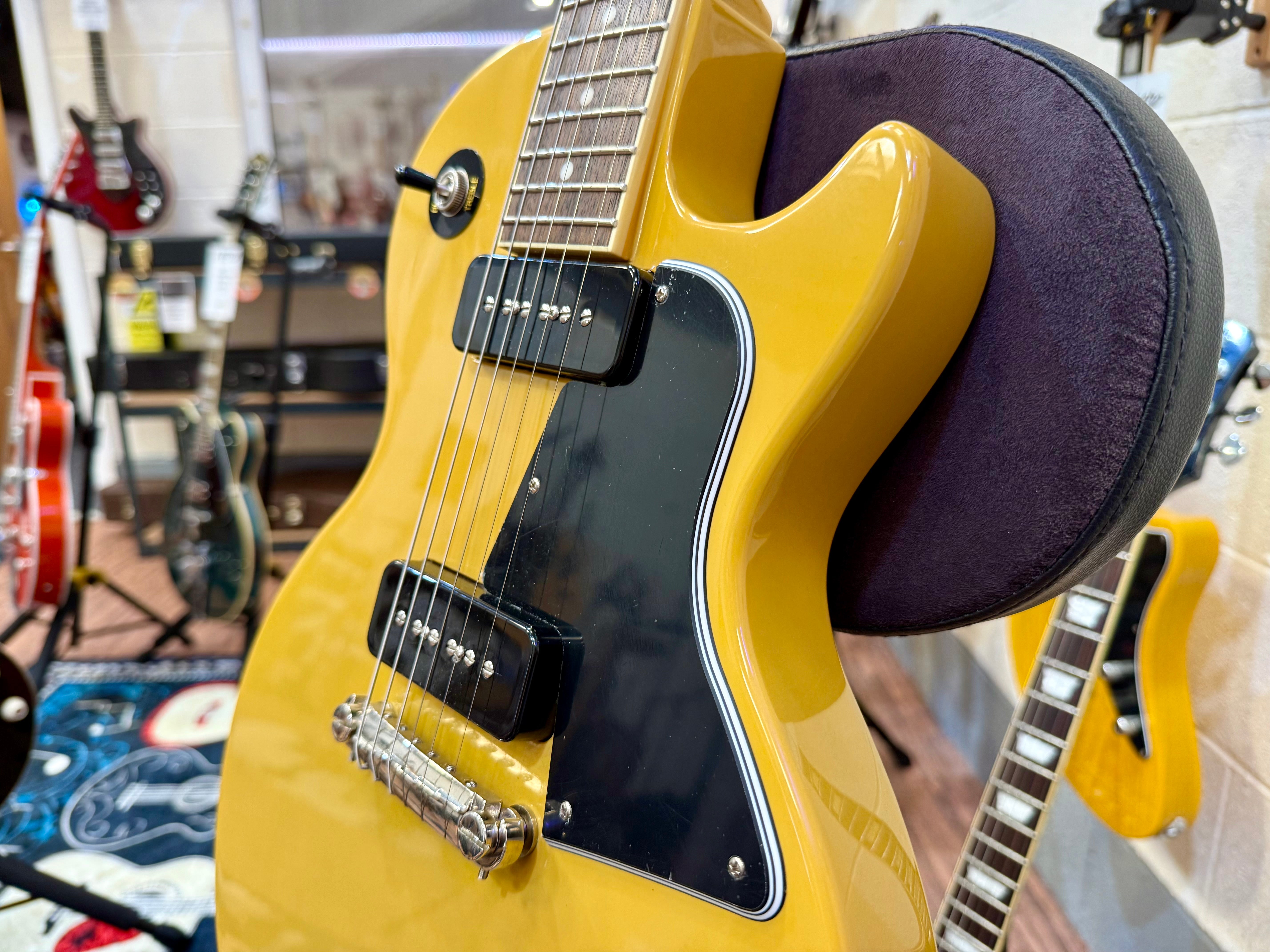 🌟2020🌟 Epiphone Les Paul Special Inspired By Gibson~ TV Yellow P90~ IMMACULATE