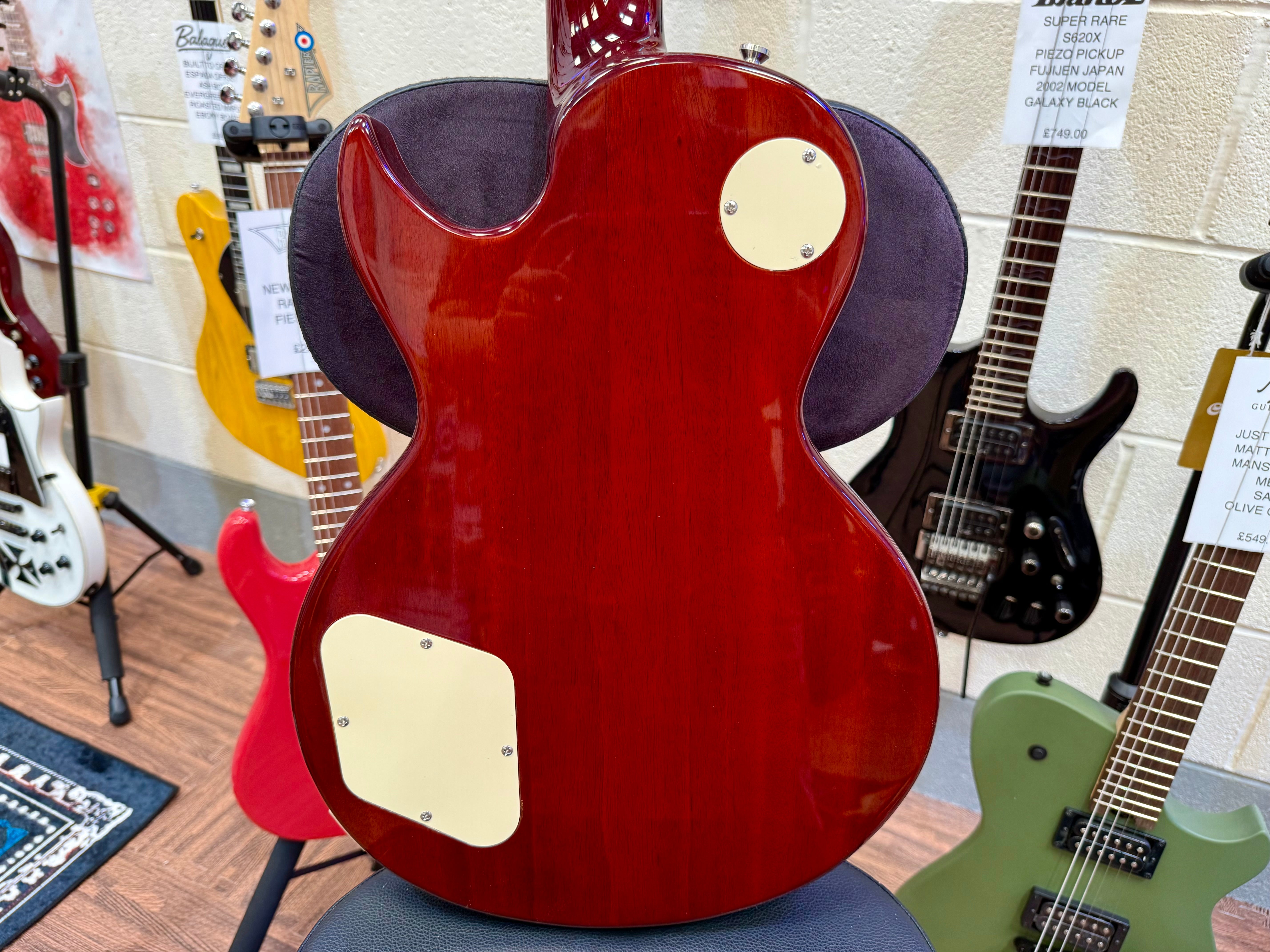 🌟NEW 2025🌟 Cort CR200 Gold Top Les Paul Cutaway Electric Guitar~ Classic Rock!