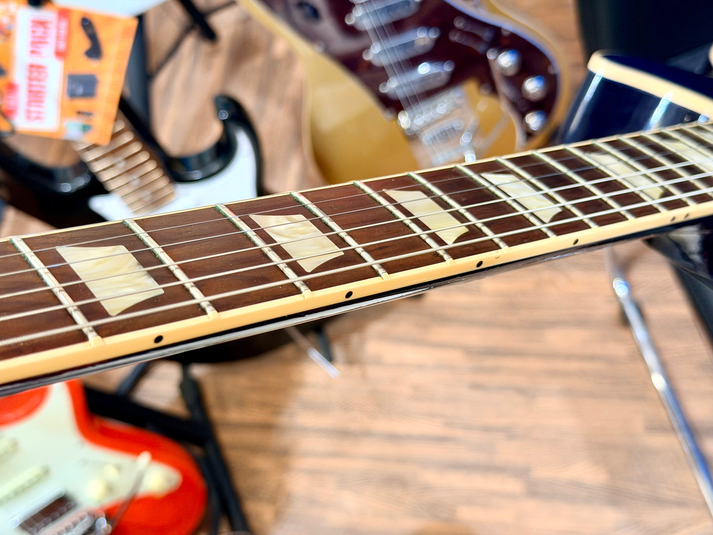 🔥2011 USA🔥 Gibson Les Paul Classic Plus Top~ Manhattan Midnight Blue + Case!