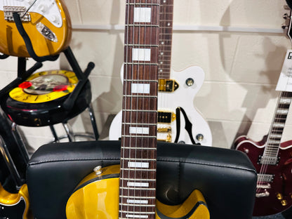 🌟ULTRA RARE & SPECIAL🌟 Lodestone UK Pulse Les Paul Shape Electric Guitar~ Gold