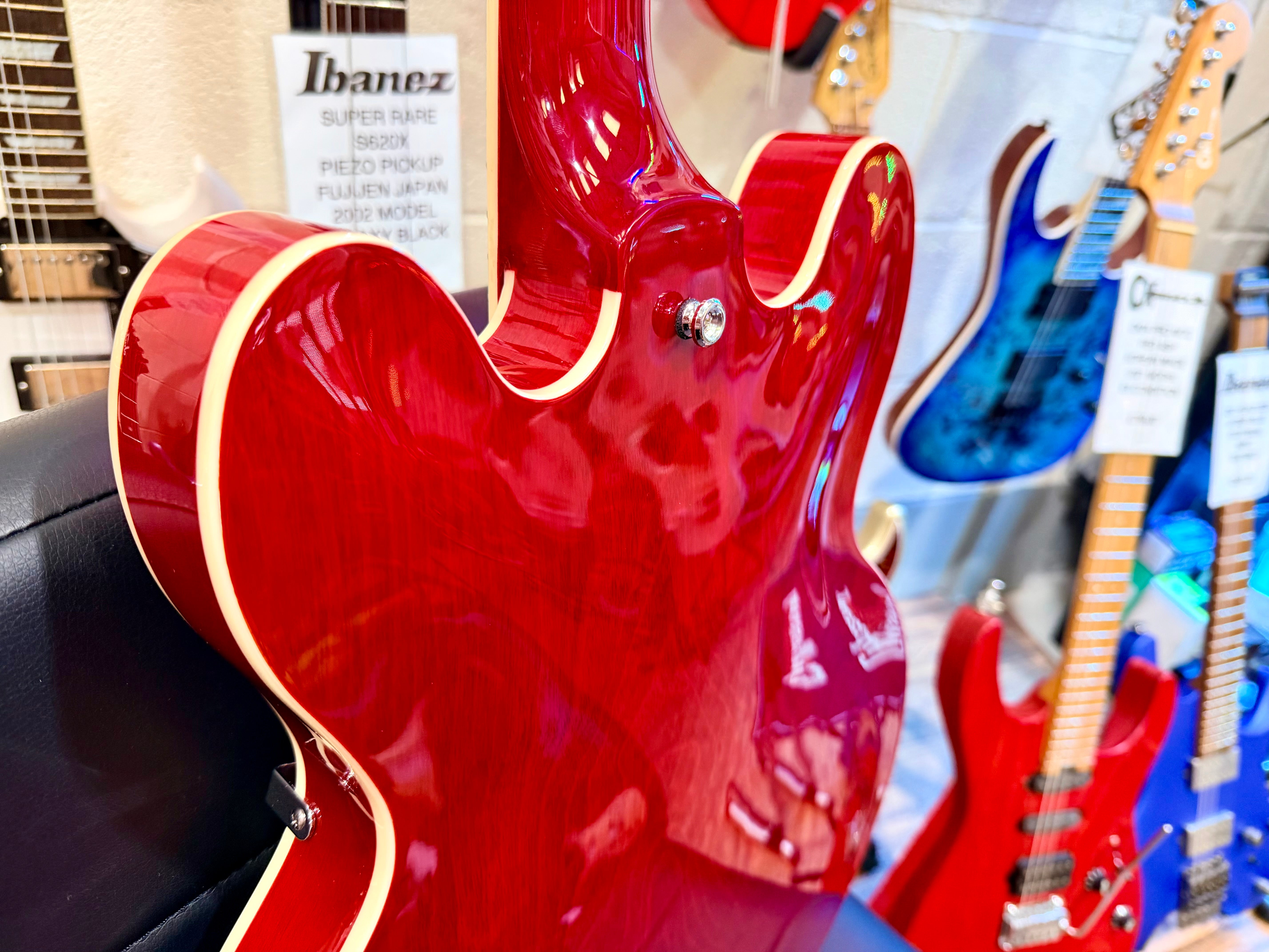 🌟BRAND NEW🌟 Tokai UES78 SR Semi Hollow Body~ See-Through Red~ ‘335’ Style!