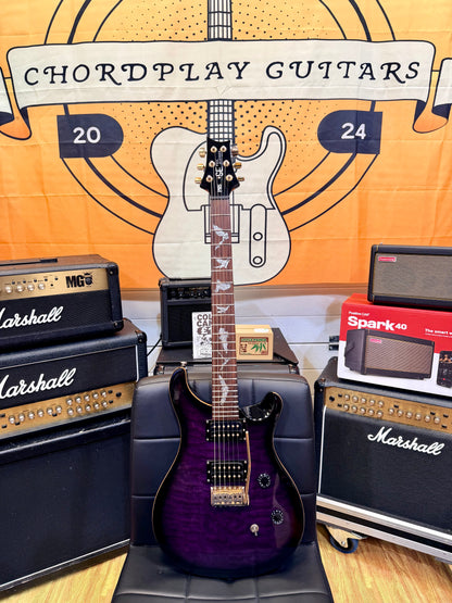 🦇 PRS SE Paul Allender Signature Purple Burst~ 2008 Korean~ Rare Early Model 🦇