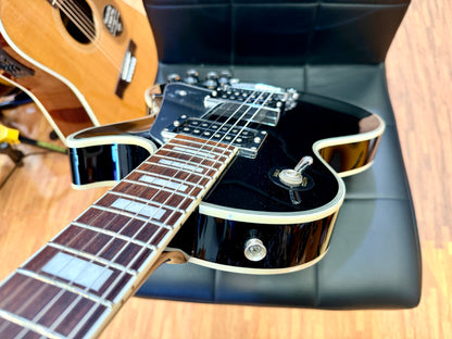 🔥2005🔥 Burny RLC-55JS John Sykes Les Paul Custom Signature Black~ Japan Import