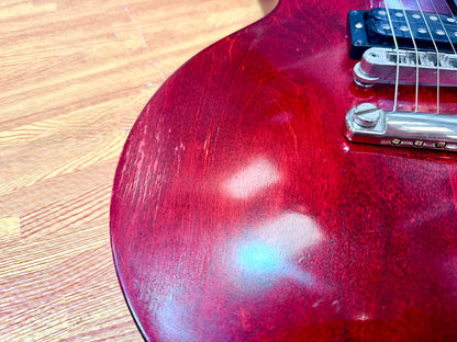 🍒 2018 🍒 Gibson Les Paul Faded Worn Cherry USA Electric Guitar~ Gig Bag/Docs!