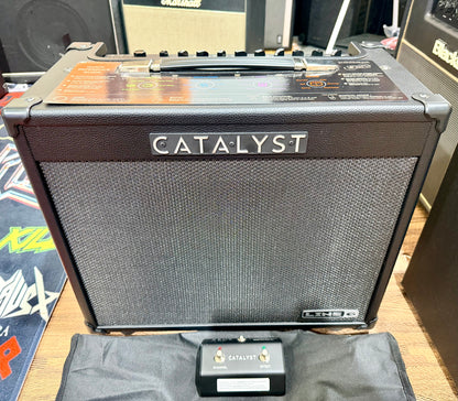 🔥EX-DEMO🔥 Line 6 Catalyst 60 Electric Guitar Combo Amp~ Footswitch & Cover!