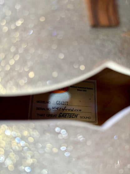 ✨2014✨ Gretsch Electromatic G5420T Silver Sparkle~ FSR Limited Edition~ Korea!