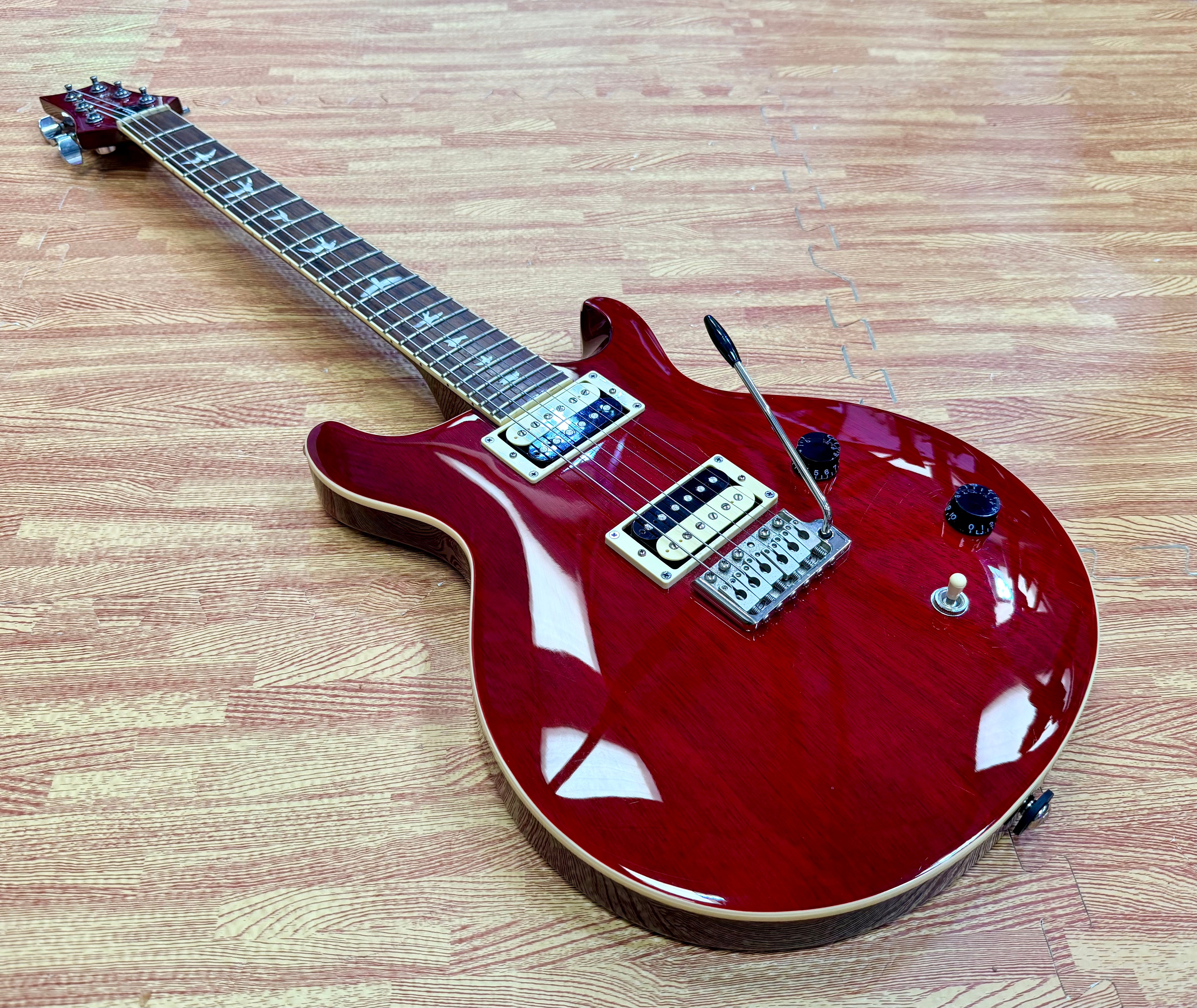 🔥2018🔥 PRS SE Santana Signature Vintage Cherry~ Electric Guitar!