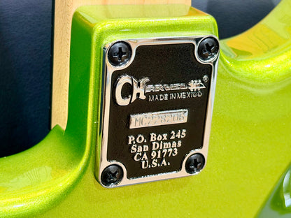 ⚡️2022⚡️ Charvel Pro-Mod San Dimas Style 1 HH FR E~ Lime Green Metallic~ Floyd!