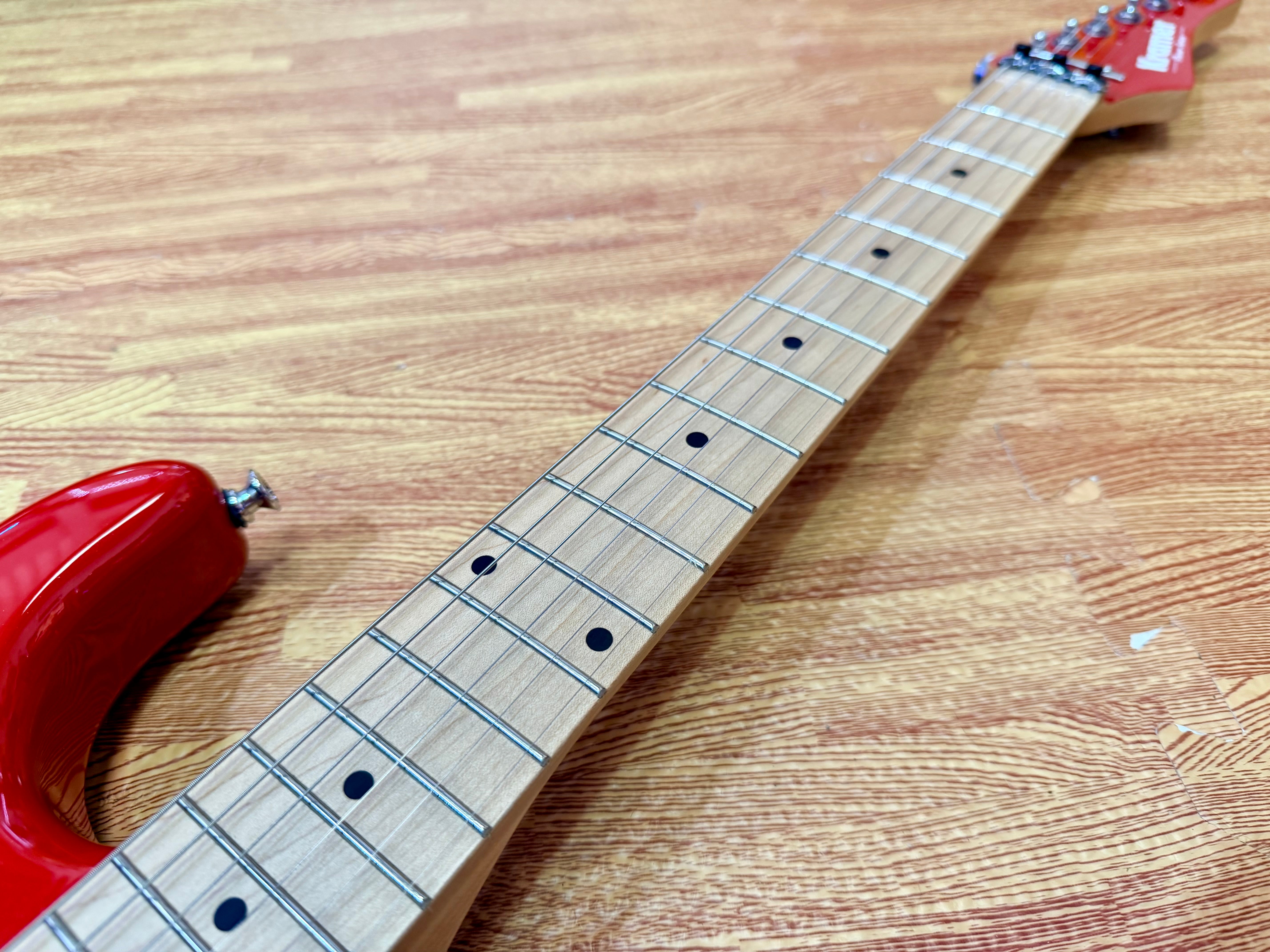 🔥2021🔥 Kramer Pacer Classic FR Special~ Scarlet Red Metallic~ Floyd Rose HH!