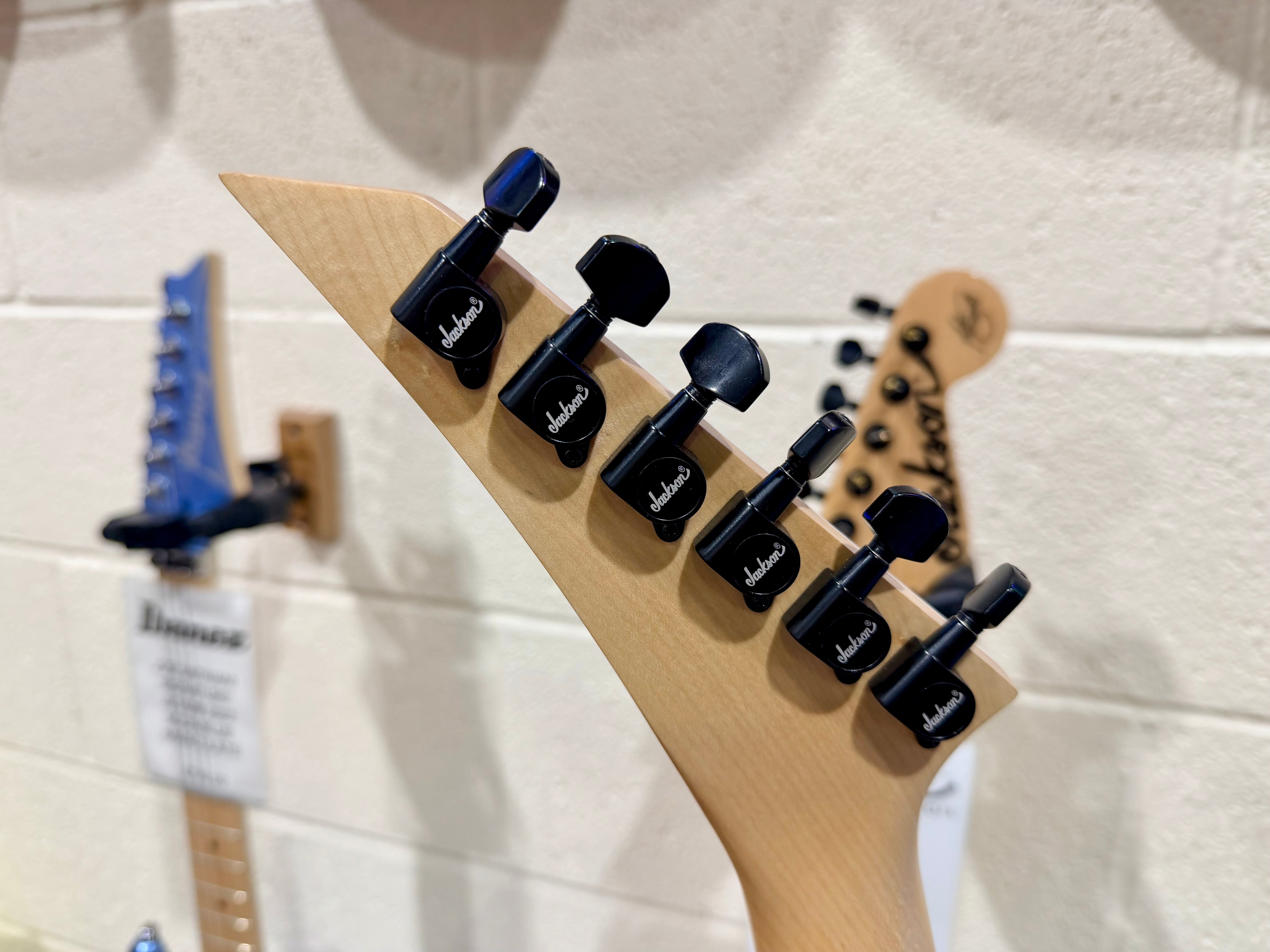 🔥EX-DEMO 2025🔥 Jackson JS Series Warrior JS32T~ Natural Oil Electric Guitar!