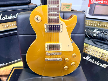 🌟 2005 Gibson USA Les Paul Standard Goldtop Jim Marshall OBE Signed + Case 🌟