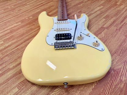 ⚡️NEW⚡️ JET JS-400 HSS Electric Guitar~ Vintage Yellow~ Strat~ 2026 Butterscotch