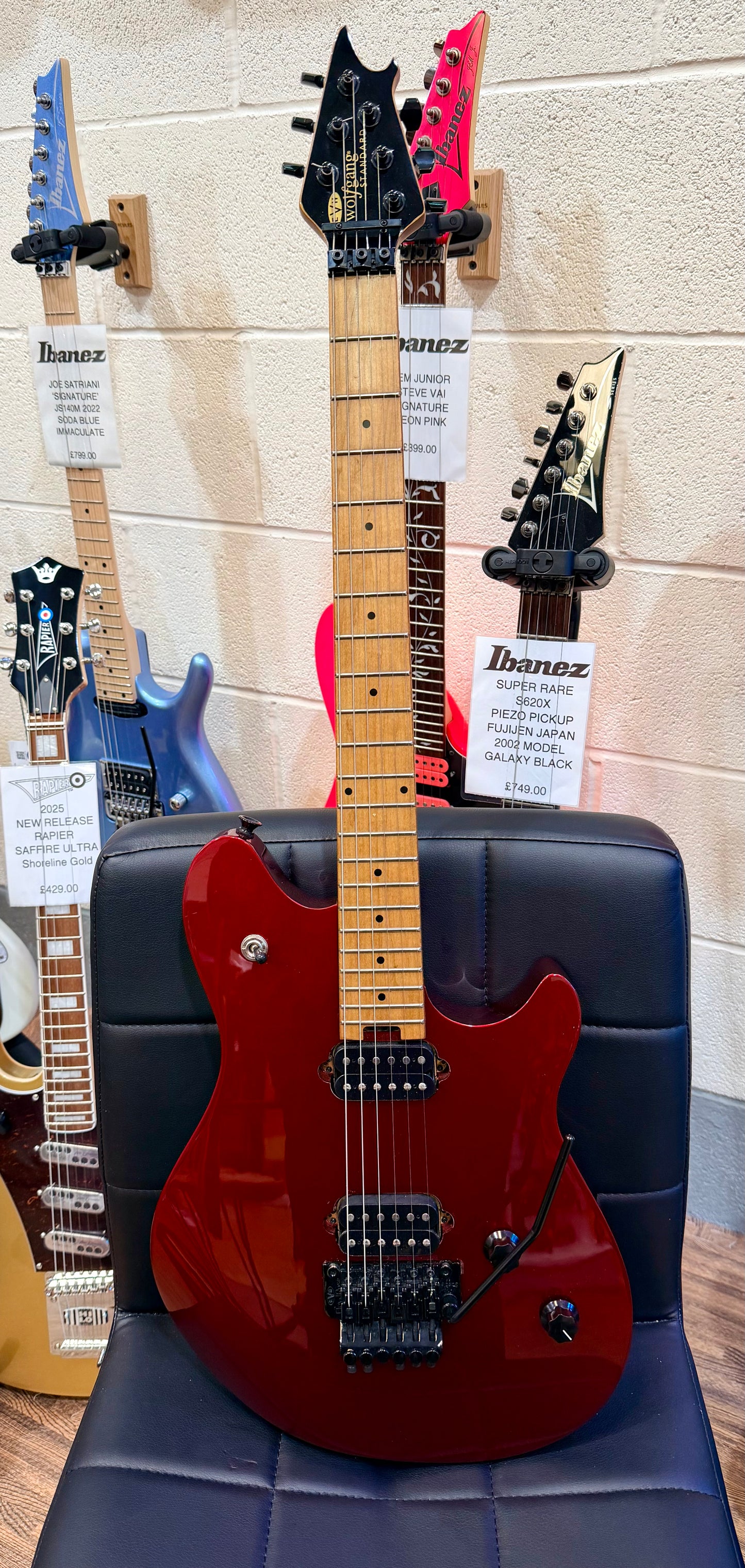 🔥2021🔥 EVH Wolfgang Standard Baked~ Stryker Red~ Floyd Rose~ Eddie Van Halen