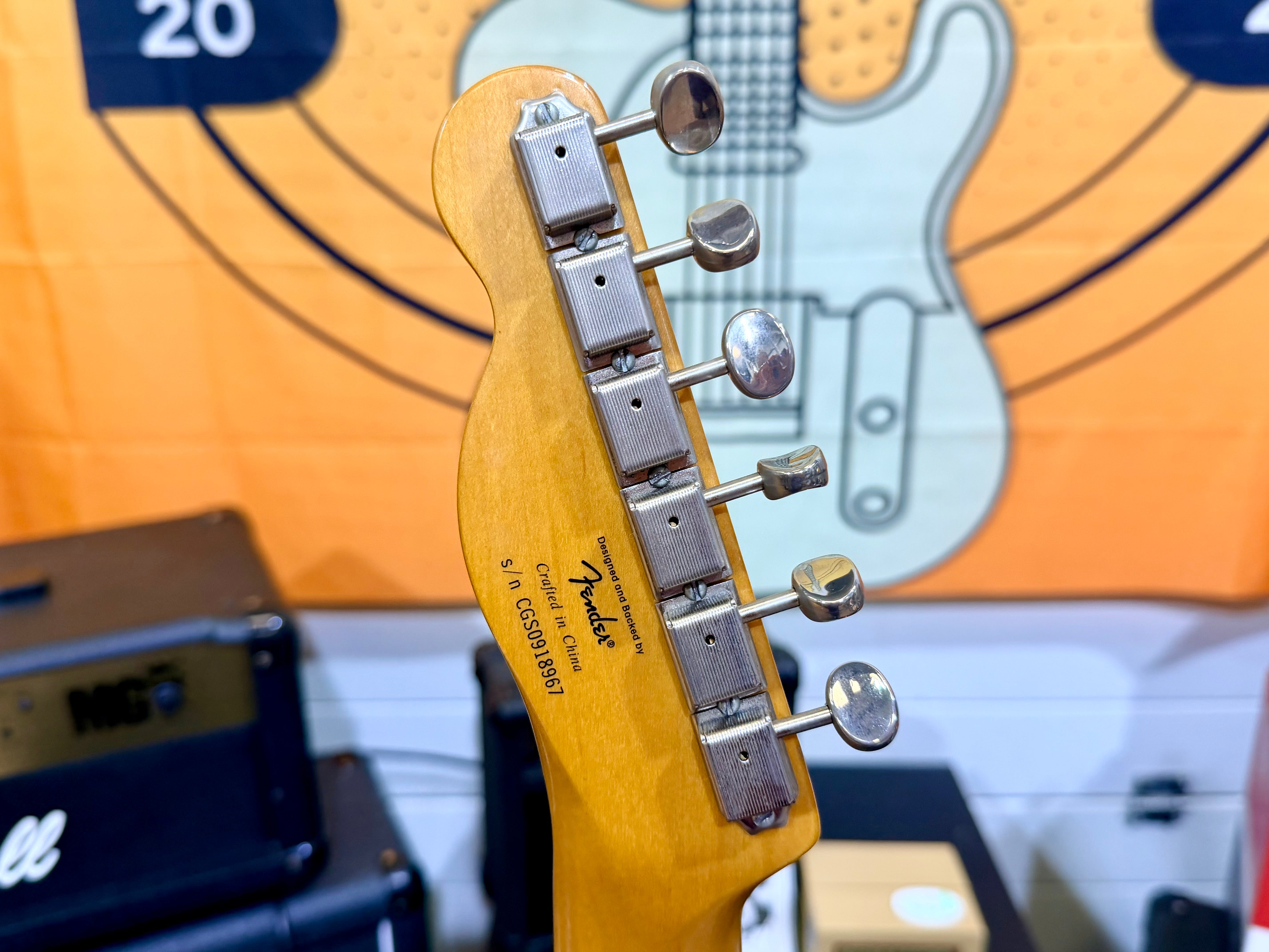 ⚡️Fender Pups⚡️ Squier Classic Vibe Custom Telecaster 3-Color Sunburst~Noiseless