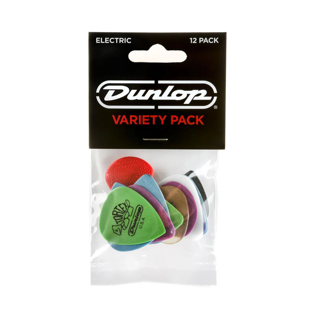 Jim Dunlop PVP1123 Variety Picks Pack -Electric - 12 Picks