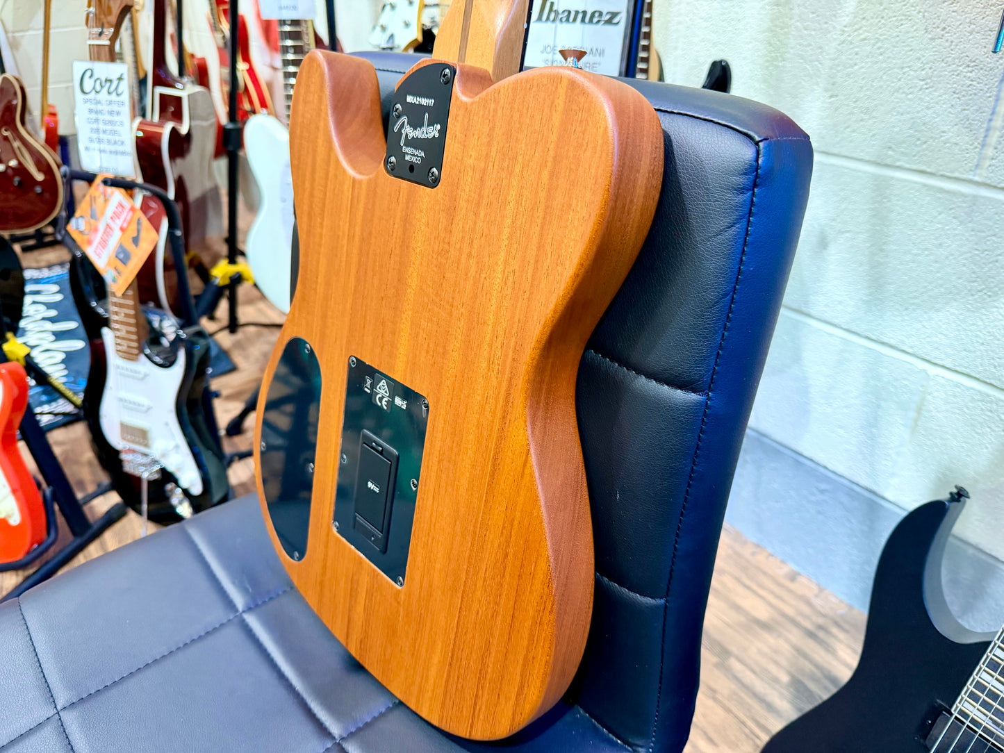 🔥2021🔥 Fender Player Acoustasonic Telecaster~ Brushed Black~ Mexican Tele!