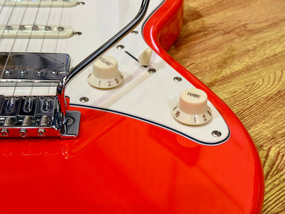 🌟 NEW Cort G200SE Scarlet Red Electric Guitar~ Roasted Maple Neck 🌟