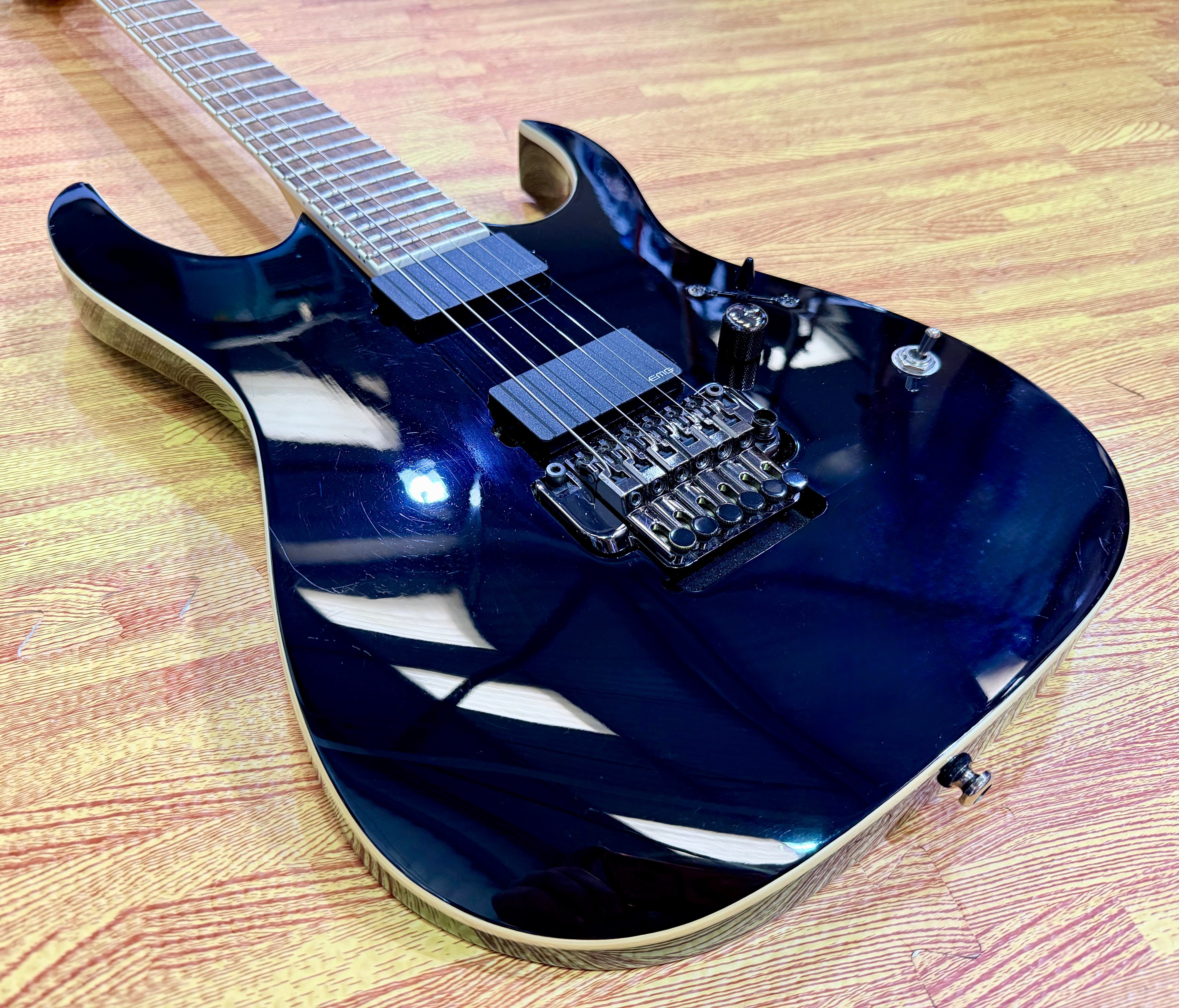 🔥2013🔥 Ibanez RGIR20E Iron Label Black~ EMG 81/60~ 24V Active Battery Mod!