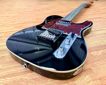 ⚡️NEW⚡️ JET JT-350 Black Electric Guitar~ Roasted Maple~ Telecaster Style~ 2026!
