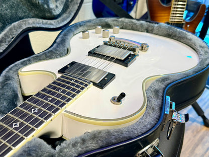 🔥MINT🔥 Epiphone Jerry Cantrell Les Paul Custom Prophecy~ Bone White~ Hard Case