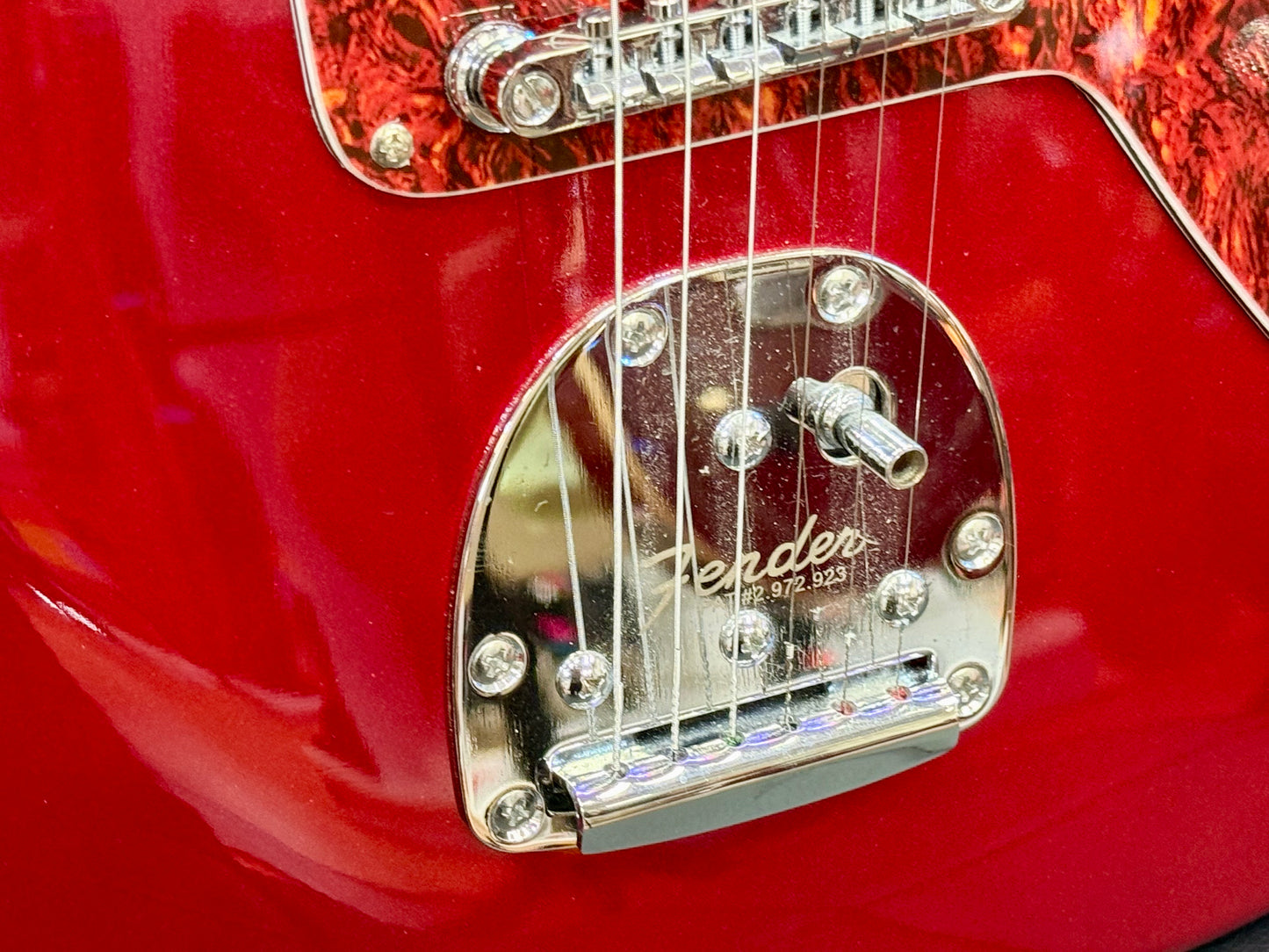 🎸 Custom Made Jaguar Offset Electric Guitar~ Metallic Red~ Soapbar P90’s 🎸
