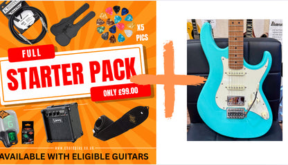 🌟BRAND NEW🌟 Cort G200SE Limited Edition~ Seafoam Green~ Roasted Maple~ Latest Model!