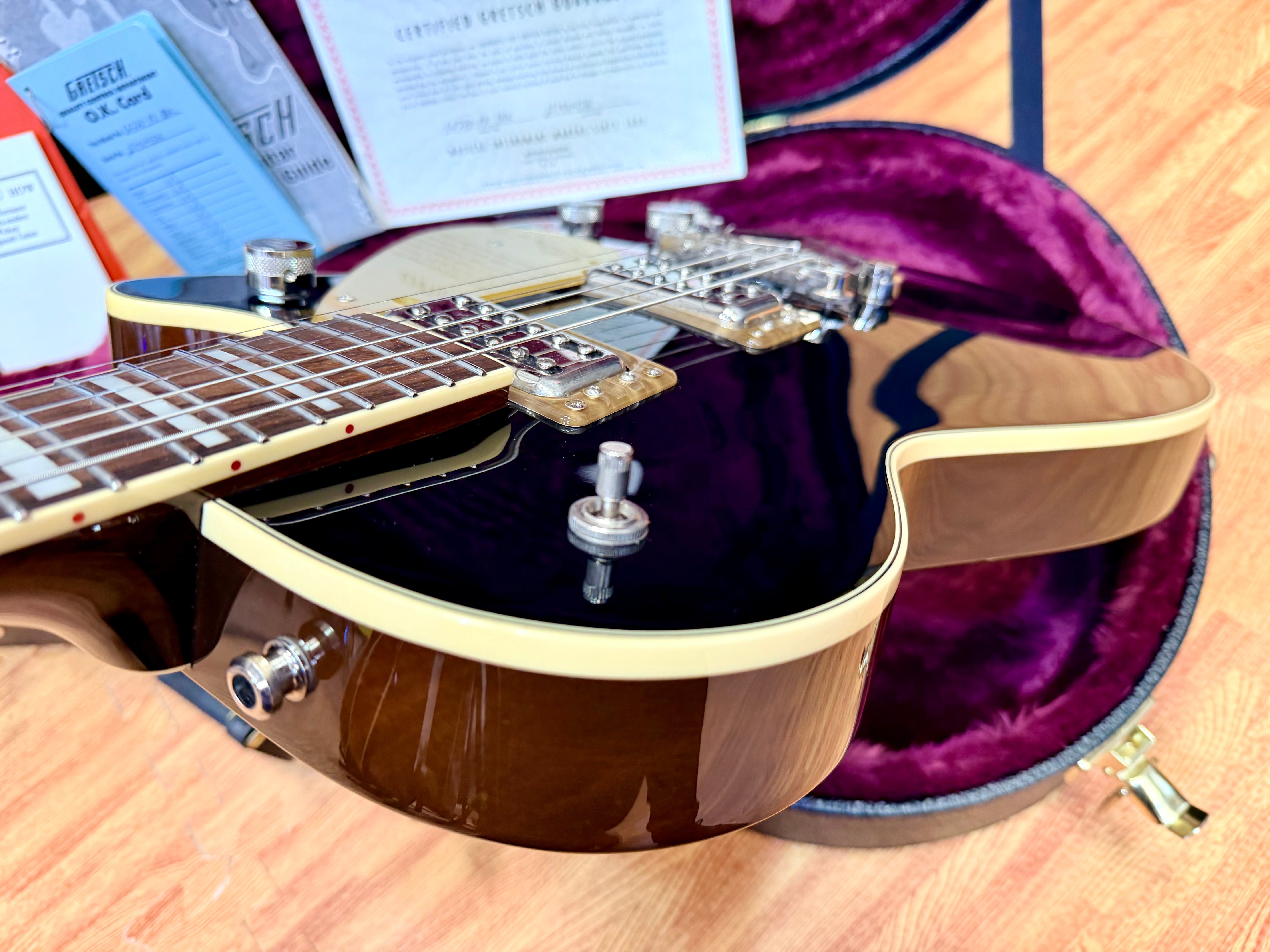 ✨2019✨ Gretsch G6228 Players Edition Jet BT V-Stoptail Black~ MIJ Japan + Case!