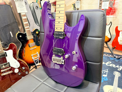 💜 EX-DEMO 💜 Vintage V6M24 ReIssued Series Electric Guitar ~ Pasadena Purple!