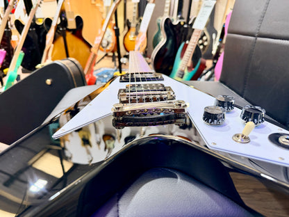 🔥MINT🔥 Epiphone Kirk Hammett 1979 Flying V Ebony~ Inspired By Gibson~ Hard Case