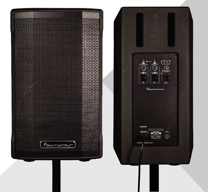 🔥 Powerwerks PWR12 12” Active PA Speaker 1050W Bluetooth DSP Brand New 🔥