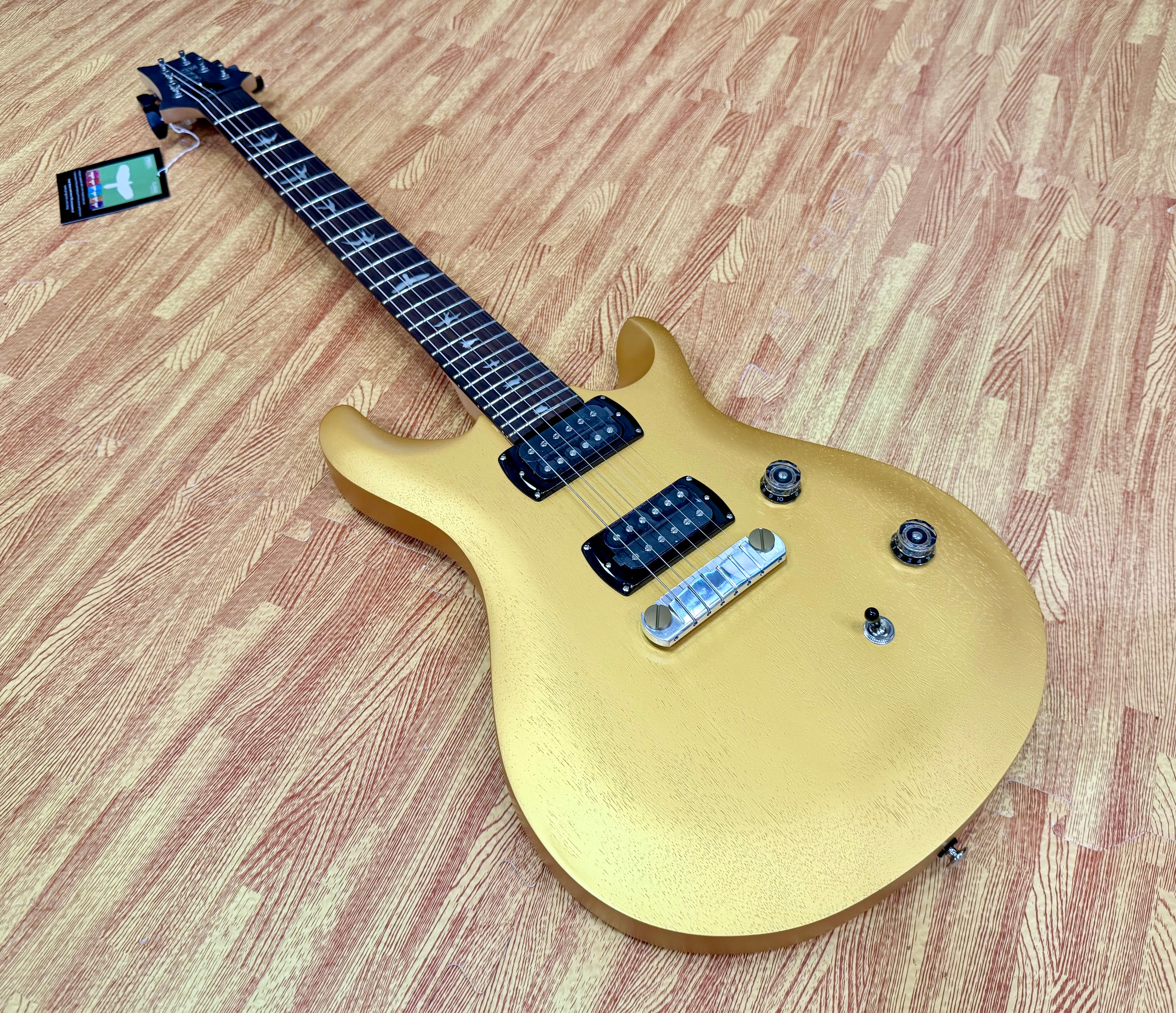 ⚡️ NEW 2026 ⚡️ PRS SE CE24 Standard Stoptail~ Metallic Gold Satin CE 24~ Gig Bag
