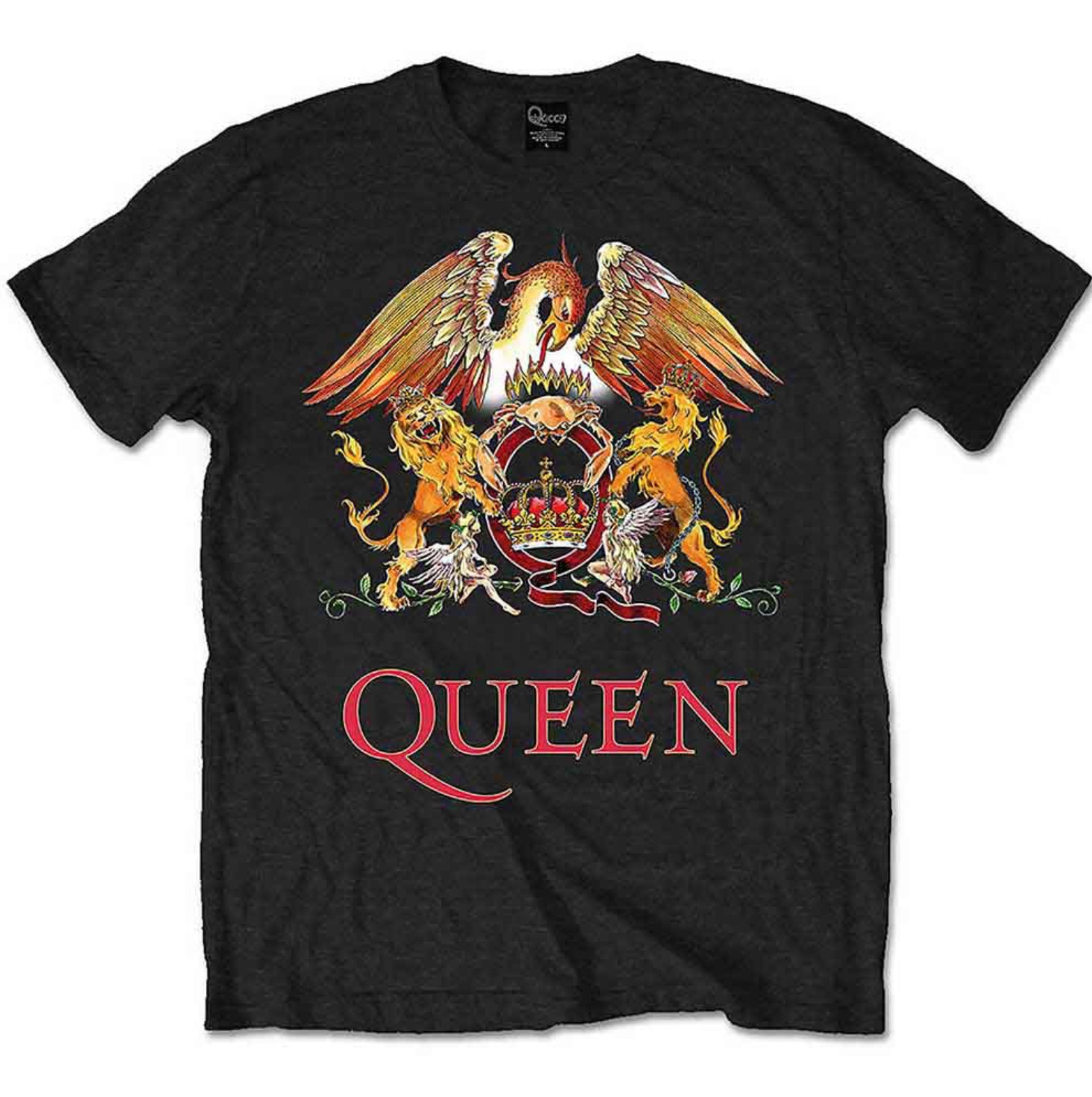 Queen Classic Crest Unisex T-Shirt~ Official Licensed Unisex Band Merchandise FREE POST