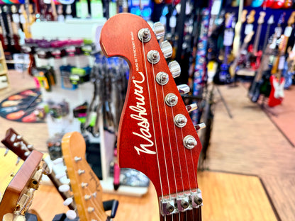 🔥1994🔥 Washburn N2 Nuno Bettencourt~ Korea Padauk Red + Gotoh + Bill Lawrence!