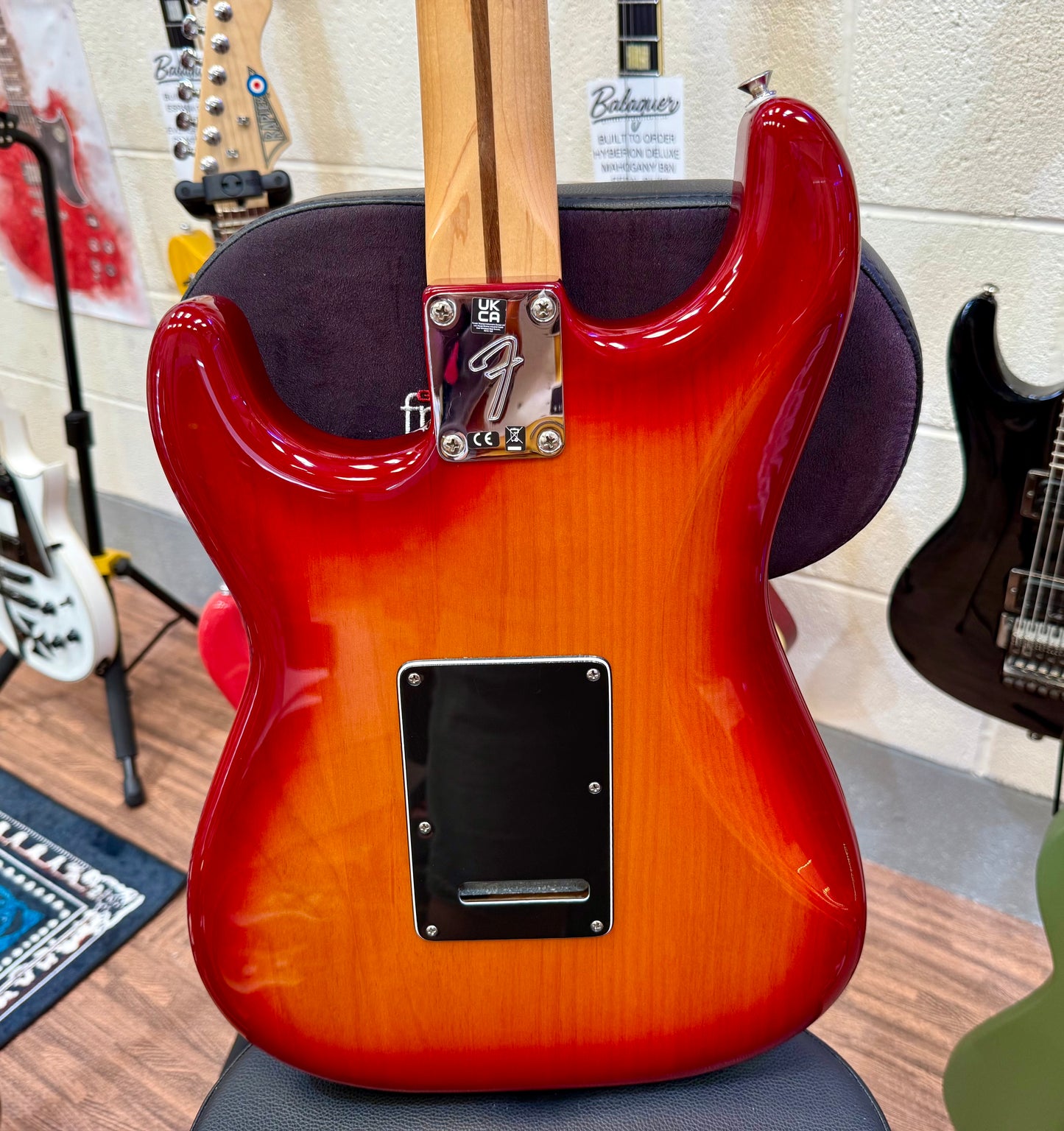 🔥2022🔥 Fender Player Plus Top Stratocaster~ Aged Cherry Burst~ Mexican Strat!