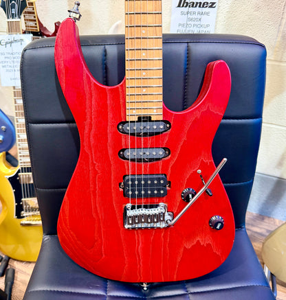 🔥KOREAN🔥 Charvel Pro-Mod DK24 HSS 2PT CM Red Ash~ Seymour Duncan~ 2021 MIK!