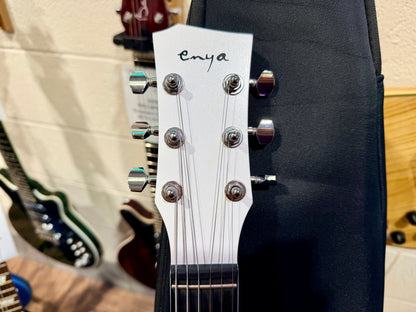 🔥 Enya Nova Go Sonic~ Pearl White~ Smart Electric Guitar~Speaker & FX + Bag 🔥