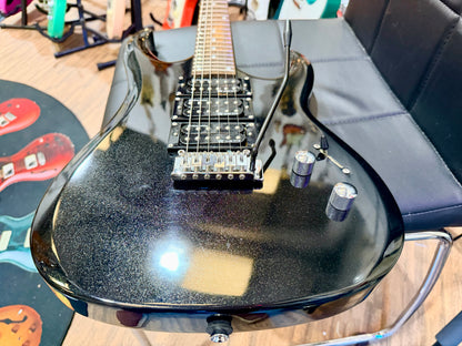 🎸RARE🎸 Tanglewood Rock 3 Electric Guitar~ HHH Pickups~ Black Sparkle~ 2000’s!