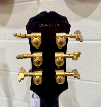 🔥RARE🔥 Epiphone Les Paul Custom 50th Anniversary Ebony/Gold~ 2002 Ltd Edition!